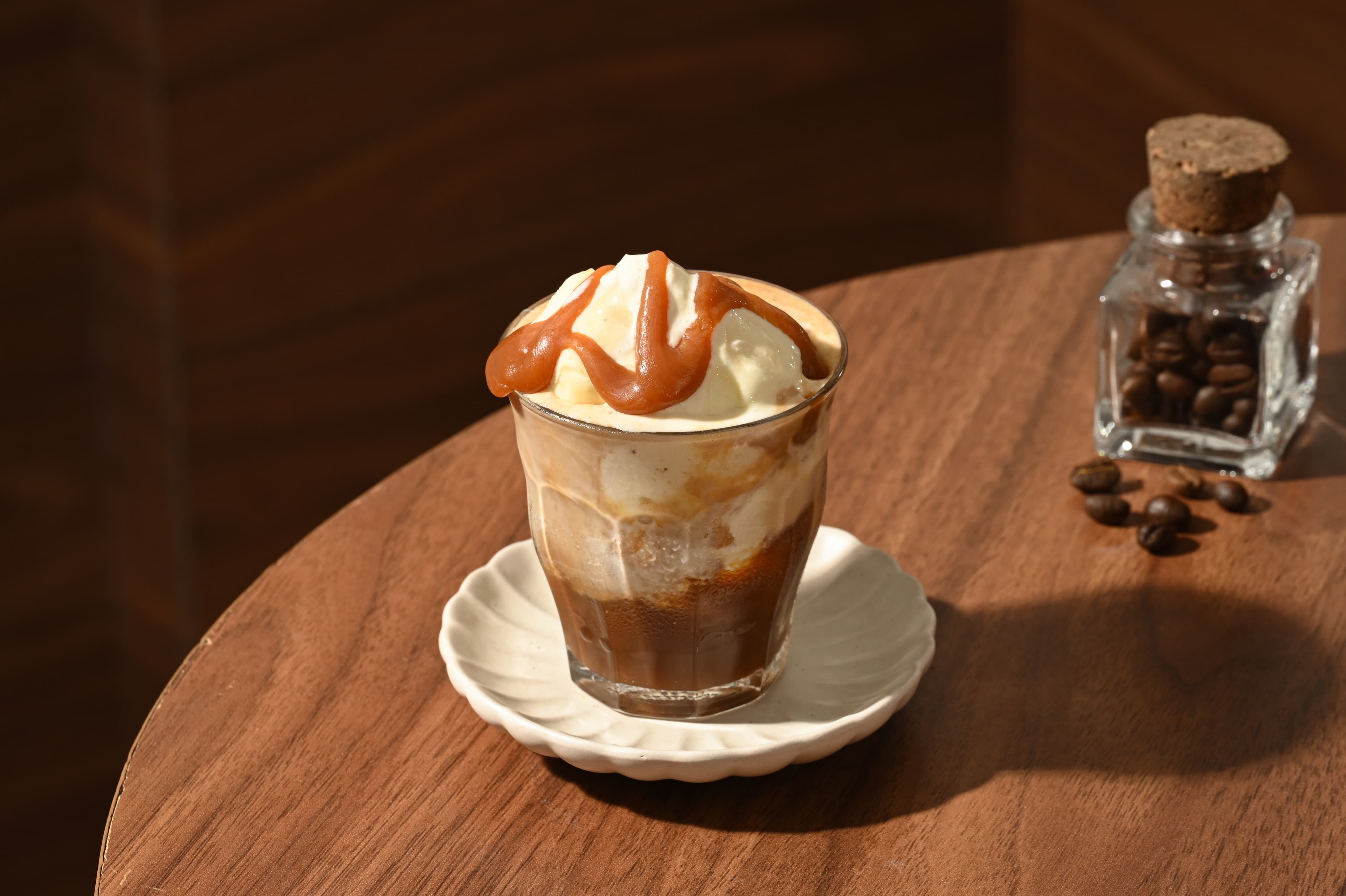 Salted Caramel Affogato